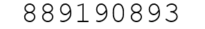 Number 889190893.