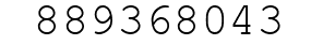 Number 889368043.