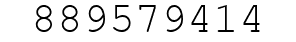 Number 889579414.