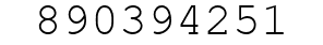 Number 890394251.