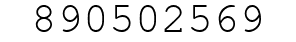 Number 890502569.