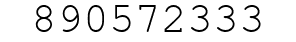 Number 890572333.
