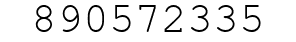 Number 890572335.