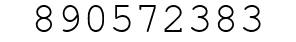 Number 890572383.