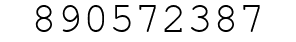 Number 890572387.