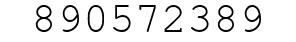 Number 890572389.