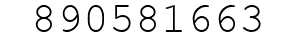 Number 890581663.
