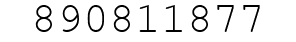 Number 890811877.