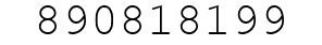 Number 890818199.