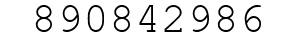 Number 890842986.