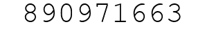 Number 890971663.