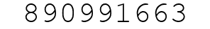 Number 890991663.