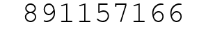 Number 891157166.