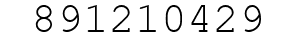 Number 891210429.