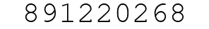 Number 891220268.