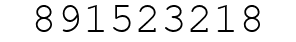 Number 891523218.