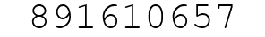 Number 891610657.