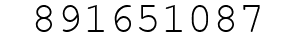 Number 891651087.