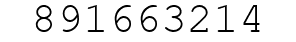 Number 891663214.