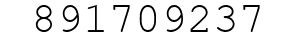 Number 891709237.