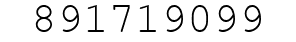 Number 891719099.