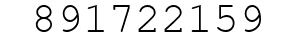 Number 891722159.