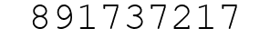 Number 891737217.