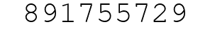 Number 891755729.