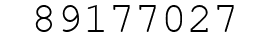 Number 89177027.
