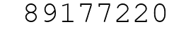 Number 89177220.