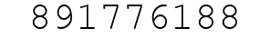 Number 891776188.