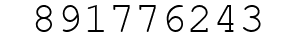Number 891776243.