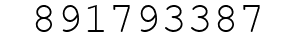 Number 891793387.