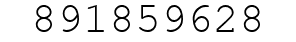 Number 891859628.