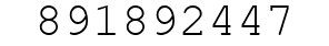 Number 891892447.