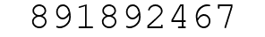 Number 891892467.