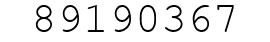 Number 89190367.