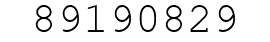 Number 89190829.