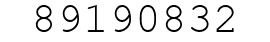 Number 89190832.