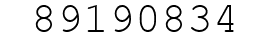 Number 89190834.