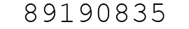 Number 89190835.