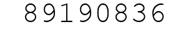 Number 89190836.