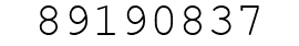 Number 89190837.