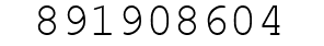 Number 891908604.