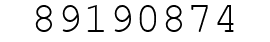 Number 89190874.