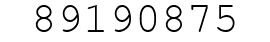 Number 89190875.