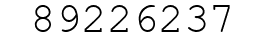 Number 89226237.