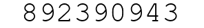 Number 892390943.