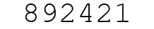 Number 892421.