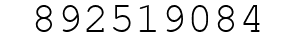 Number 892519084.